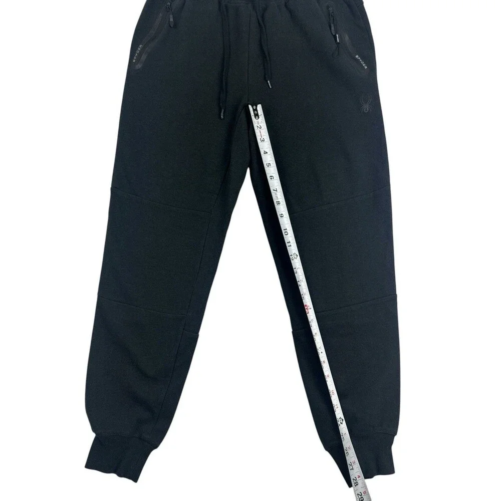 Spyder Men’s Joggers Medium Grey Black Athletic Sweatpants Performance Athletic